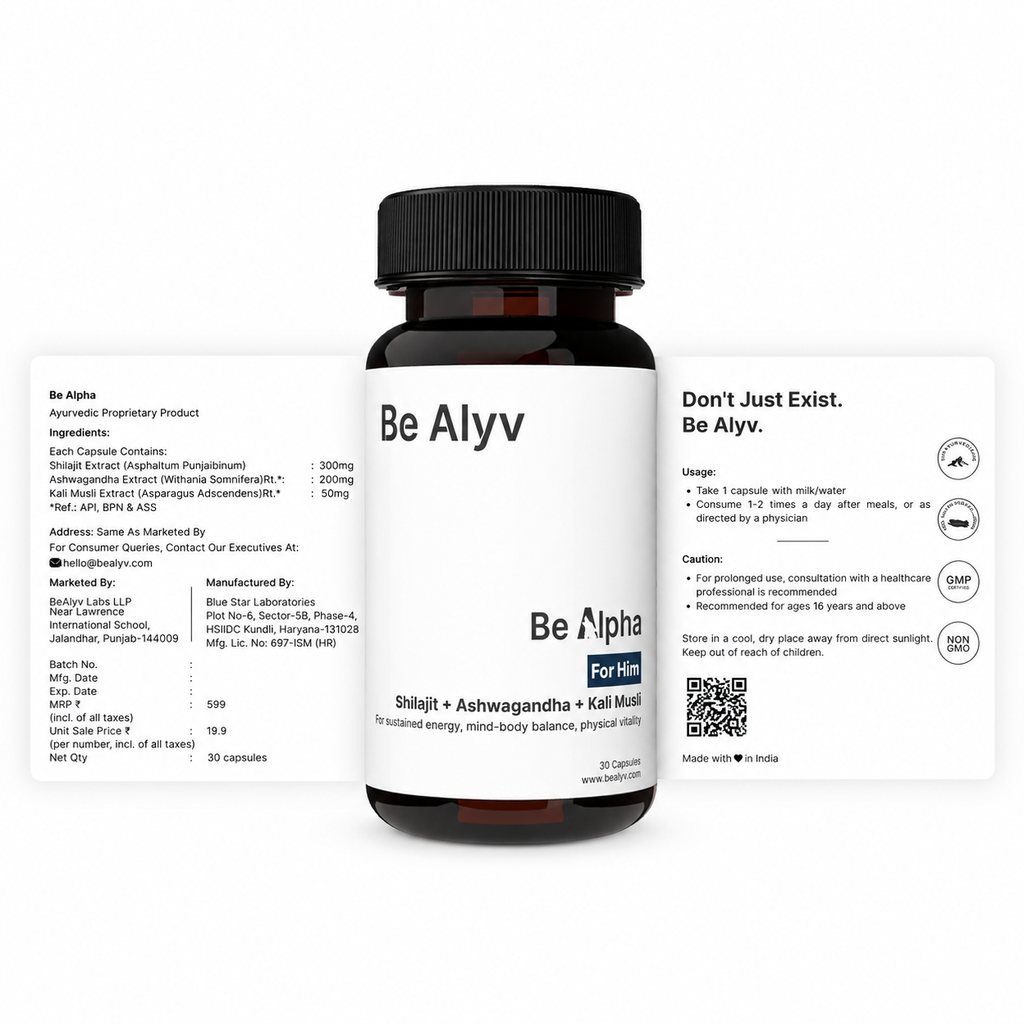 BE ALPHA Trial Pack (30 Capsules)